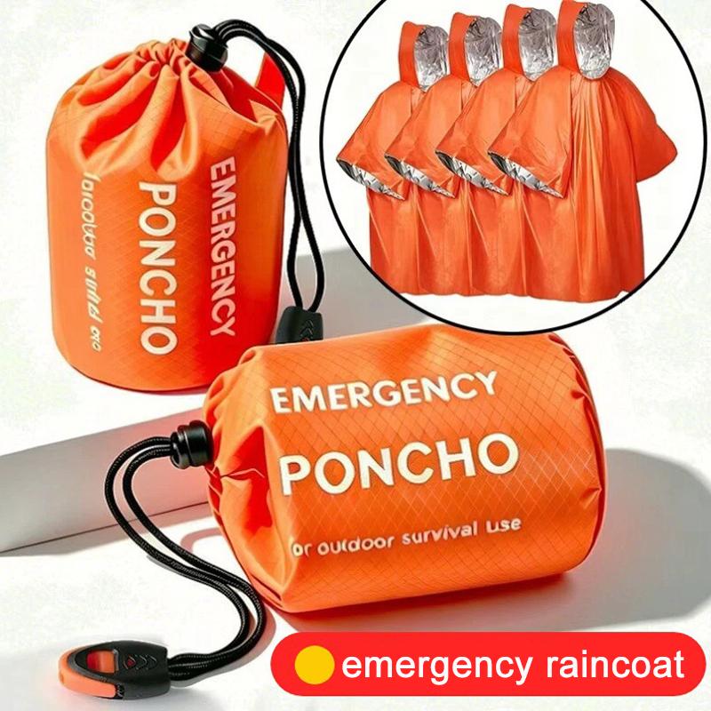 Tragbares Notfall-Regenponcho- – Emergency Poncho Rain Bewertung und Preis