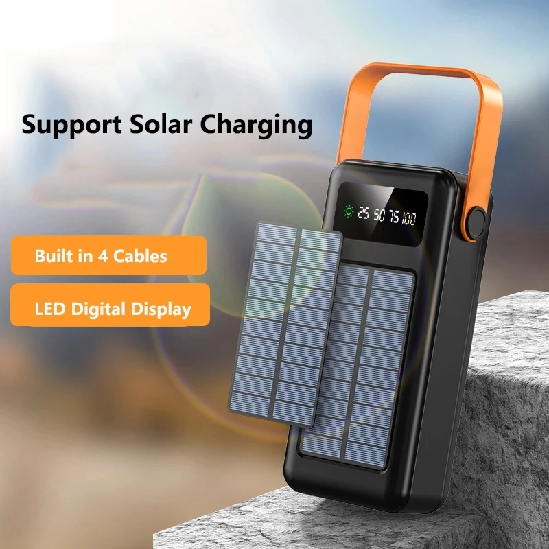 100000mAh Powerbank Tragbares  – Solar Emergency Charger Bewertung und Preis