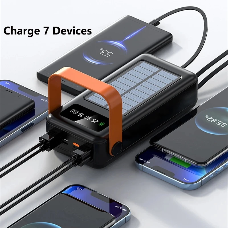 100000mAh Powerbank Tragbares  – Solar Emergency Charger Bewertung und Preis