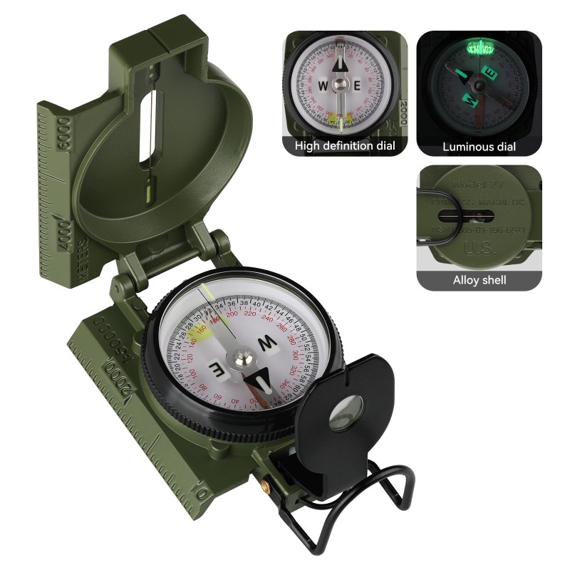 Kompass in Militärqualität, pr – Compass Lensatic Bewertung und Preis