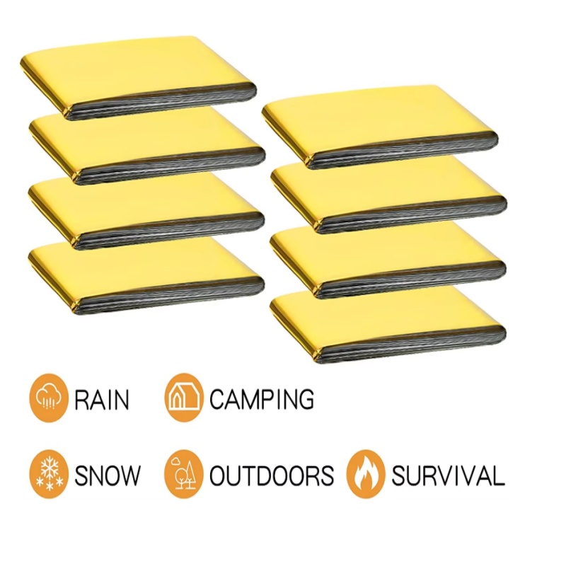 Gold-Silber Mylar Thermische Ü – Survival Blanket Reflective Bewertung und Preis